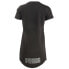 Puma Power Short Sleeve T-Shirt Dress Womens Black Casual 67766501