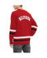 ფოტო #2 პროდუქტის Men's Red, Black Atlanta Falcons Nolan Long Sleeve T-shirt