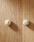 Contrast knotted cord door knob (pack of 2)