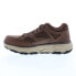 Skechers Work Relaxed Fit Max Stout Alloy Toe Mens Brown Athletic Shoes