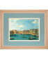 Фото #1 товара View of The Canal of Santa Chiara by Antonia Canaletto Framed Print Wall Art, 34" x 40"