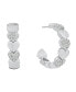 ფოტო #1 პროდუქტის Crystal Heart C Hoop Earring