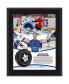 Фото #1 товара Auston Matthews Toronto Maple Leafs 10.5 x 13" Four-Goal NHL Debut Sublimated Plaque