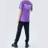 Фото #3 товара MLB 基础印花运动圆领直筒T恤 男女同款 紫色 / Футболка MLB T-Shirt 31TS04031-50C
