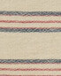 Striped linen cotton tablecloth