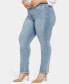 ფოტო #6 პროდუქტის Plus Size Marilyn Straight Jean