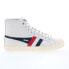 Фото #1 товара Gola Coaster High Leather CLA797 Womens Beige Leather Lifestyle Sneakers Shoes 9