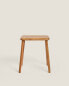 Фото #1 товара Bevelled acacia stool