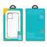 Фото #5 товара Чехол для смартфона Joyroom Ultra тонкий прозрачный с металлическим ободком для iPhone 12 Pro Max темно-синий