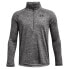 UNDER ARMOUR Tech 2.0 half zip sweatshirt castlerock / black, 18-20 лет - фото #1