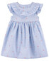 Фото #2 товара Baby Heart Print Flutter Babydoll Dress 3M