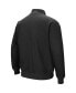 Men's Black Marshall Thundering Herd Tortugas Logo Quarter-Zip Jacket Черный, M - фото #3