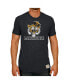 ფოტო #2 პროდუქტის Men's Heather Black Missouri Tigers Vintage-Like Angry Tiger Tri-Blend T-shirt