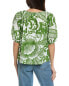 Фото #2 товара Velvet By Graham & Spencer Angela Top Women's Green Xs