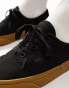 Vans Era gum sole trainers in black