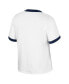 ფოტო #3 პროდუქტის Women's x Wrangler White Distressed Michigan Wolverines Freehand Ringer T-shirt