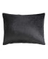 Фото #12 товара CLOSEOUT! Solid Black Faux Fur 3 Piece Duvet Cover Set, King