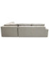 Фото #5 товара CLOSEOUT! Danyella 3-Pc. Fabric "L" Sectional, Created for Macy's