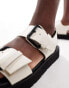 Фото #4 товара Truffle Collection double strap sandals in white