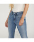ფოტო #4 პროდუქტის Women's Suki Mid Rise Curvy Fit Slim Bootcut Jeans