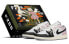 Фото #2 товара 【定制球鞋】 Jordan Air Jordan 1 Low FZBB 减龄穿搭 解构礼盒 喷漆涂鸦 低帮 复古篮球鞋 GS 粉黑 / Кроссовки Jordan Air Jordan 553560-053