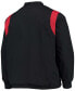 Фото #4 товара Men's Black Ohio State Buckeyes Rev Pullover Windbreaker Jacket