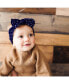 Infant-Toddler Patterned Dot Knot Headband for Girls