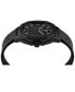 ფოტო #2 პროდუქტის Men's Chronograph Spectre Black Silicone Strap Watch 44mm