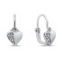 Фото #1 товара Tender girl earrings heart EA182W