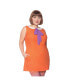 Фото #1 товара Платье Smak Parlour с воротником в стиле Питер Пэн - для пышных форм