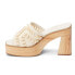 Фото #5 товара COCONUTS by Matisse Glenn Block Heels Womens Beige Casual Sandals GLENN-126