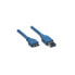 Фото #3 товара Techly ICOC-MUSB3-A-010 - 1 m - USB A - Micro-USB B - USB 3.2 Gen 1 (3.1 Gen 1) - 5000 Mbit/s - Blue