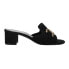 Фото #1 товара VANELi Oksana Block Heels Womens Black Dress Sandals 313423-001