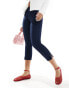 Фото #1 товара Mango denim capri trousers in blue