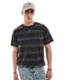 Levi's vintage logo geo stripe t-shirt in black