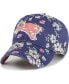 Women's Navy New England Patriots Primrose Clean Up Adjustable Hat