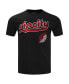 Men's Black Portland Trail Blazers 2023 City Edition T-shirt
