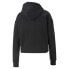 Фото #2 товара Puma Power Tape Pullover Hoodie Womens Black Casual Outerwear 84994601