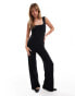 Фото #1 товара Miss Selfridge square neck jumpsuit