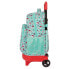 SAFTA Compact With Trolley Wheels Hello Kitty Sea Lovers Backpack