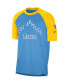 Men's Blue and Gold-Tone Los Angeles Lakers 2021/22 City Edition Pregame Warm-up Shooting T-shirt