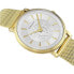 Versace Damen Armbanduhr V CIRCLE Medusa gold, weiß 38 mm VE8102419