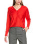 Lafayette 148 New York Sequin Trim Dolman Cashmere, Linen, & Silk-BlendPullover M - фото #1