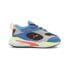 Фото #1 товара Puma RsFast Galaxy 2 Lace Up Toddler Boys Black, Blue, Grey Sneakers Casual Sho