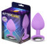 Фото #1 товара Sparkly Butt Plug Size S Silicone Lilac