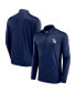 Фото #1 товара Men's Navy Tampa Bay Rays Underdog Mindset Quarter-Zip Jacket