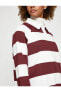 Фото #20 товара Свитшот Koton Oversize Striped Yaka