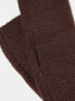 Фото #3 товара My Accessories arm warmers in chocolate brown