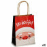 Фото #1 товара Бумажный пакет Дед Мороз Krist+ Бело-красный 13,5 x 8 x 21 см (12 штук)