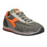 Diadora Equipe H Dirty Stone Wash Evo Lace Up Mens Grey Sneakers Casual Shoes 1